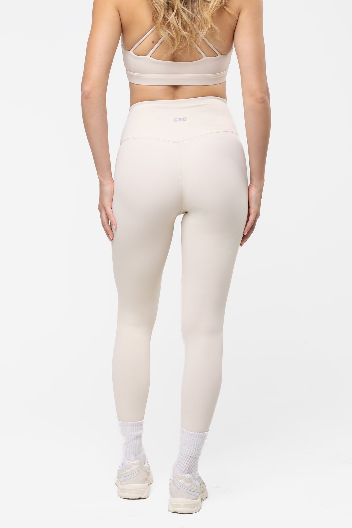 Ivory Sculpt High Rise Leggings