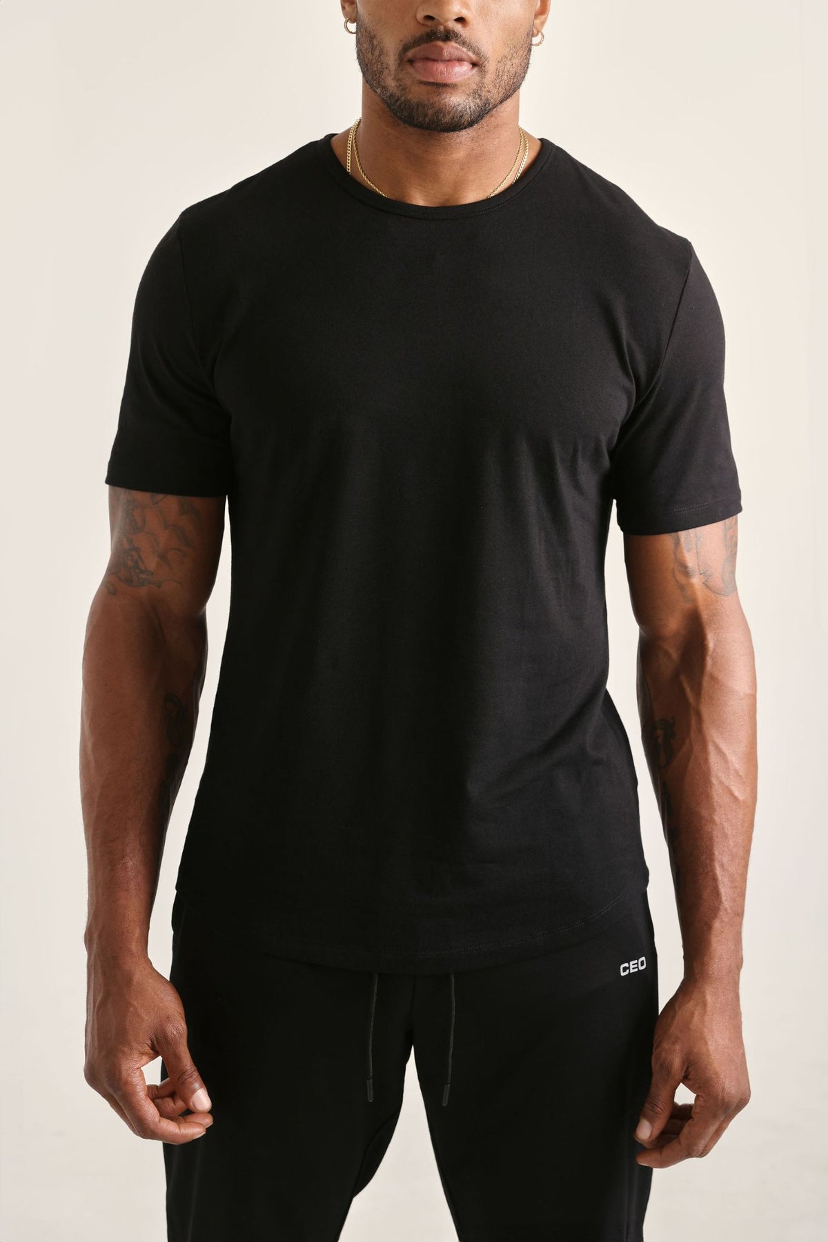 Black Essentials Men’s T-Shirt