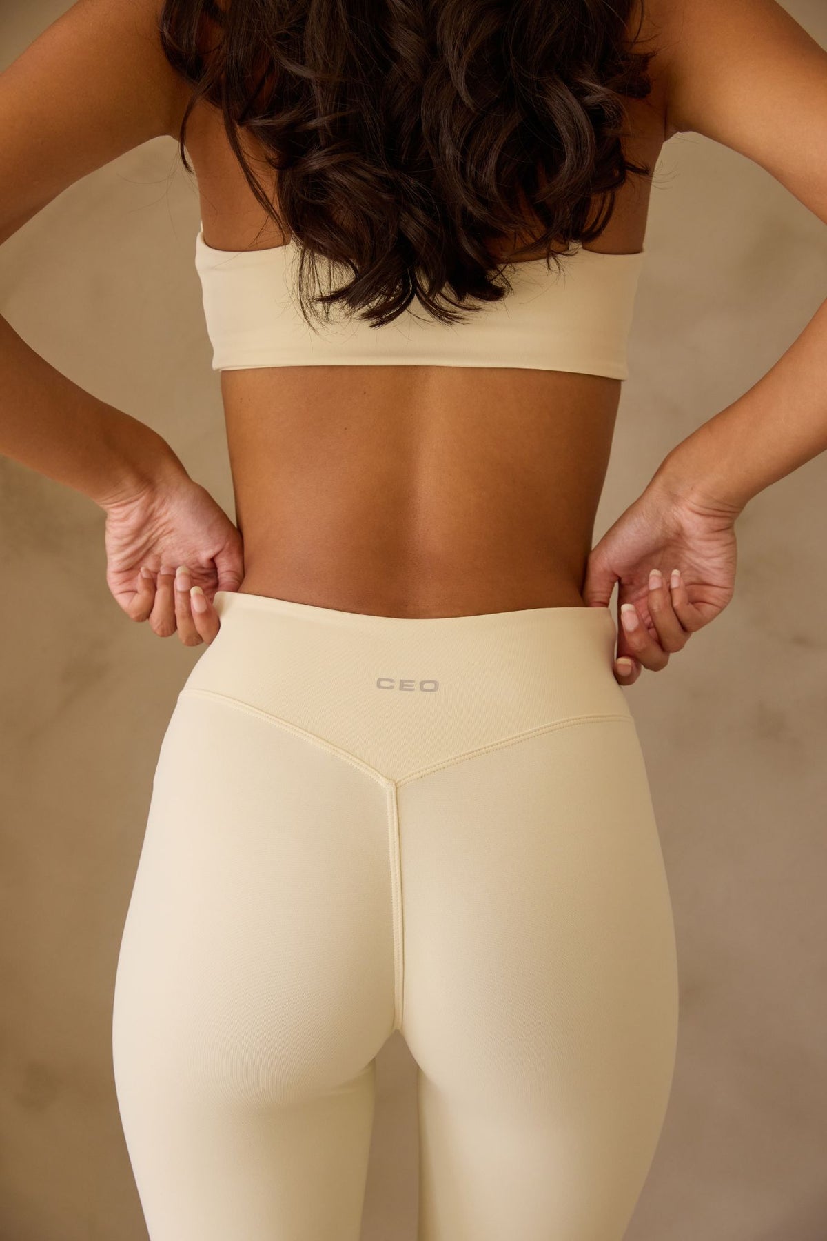 Cream Sculpt Flares