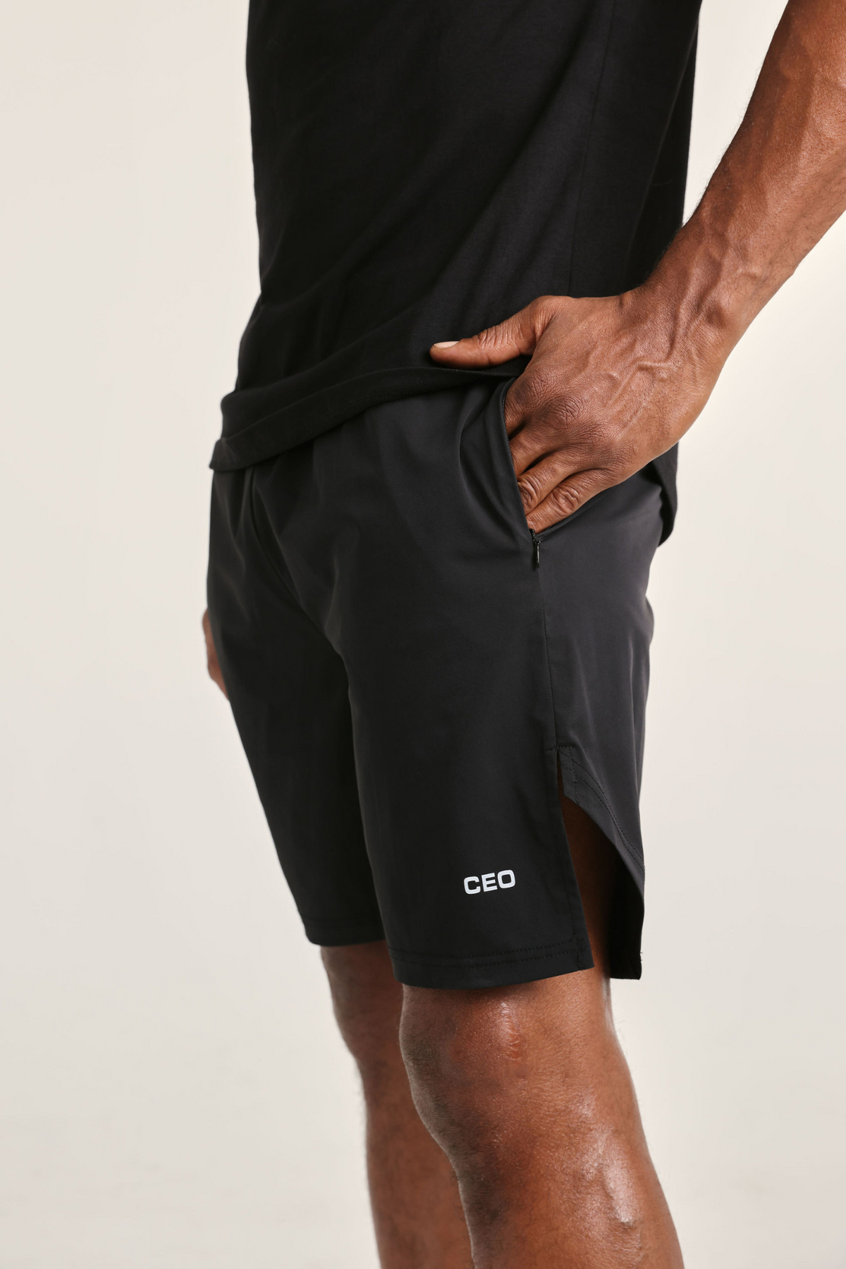 Black Essentials Lightweight Shorts