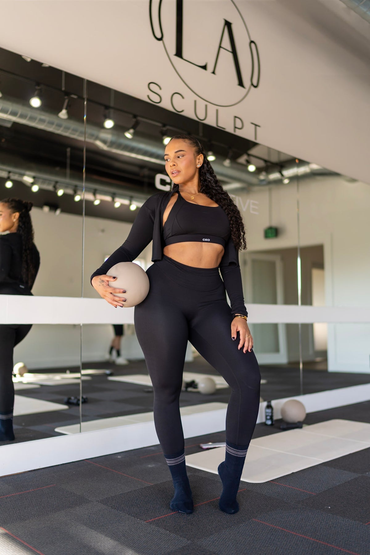 Black Sculpt High-Rise Leggings