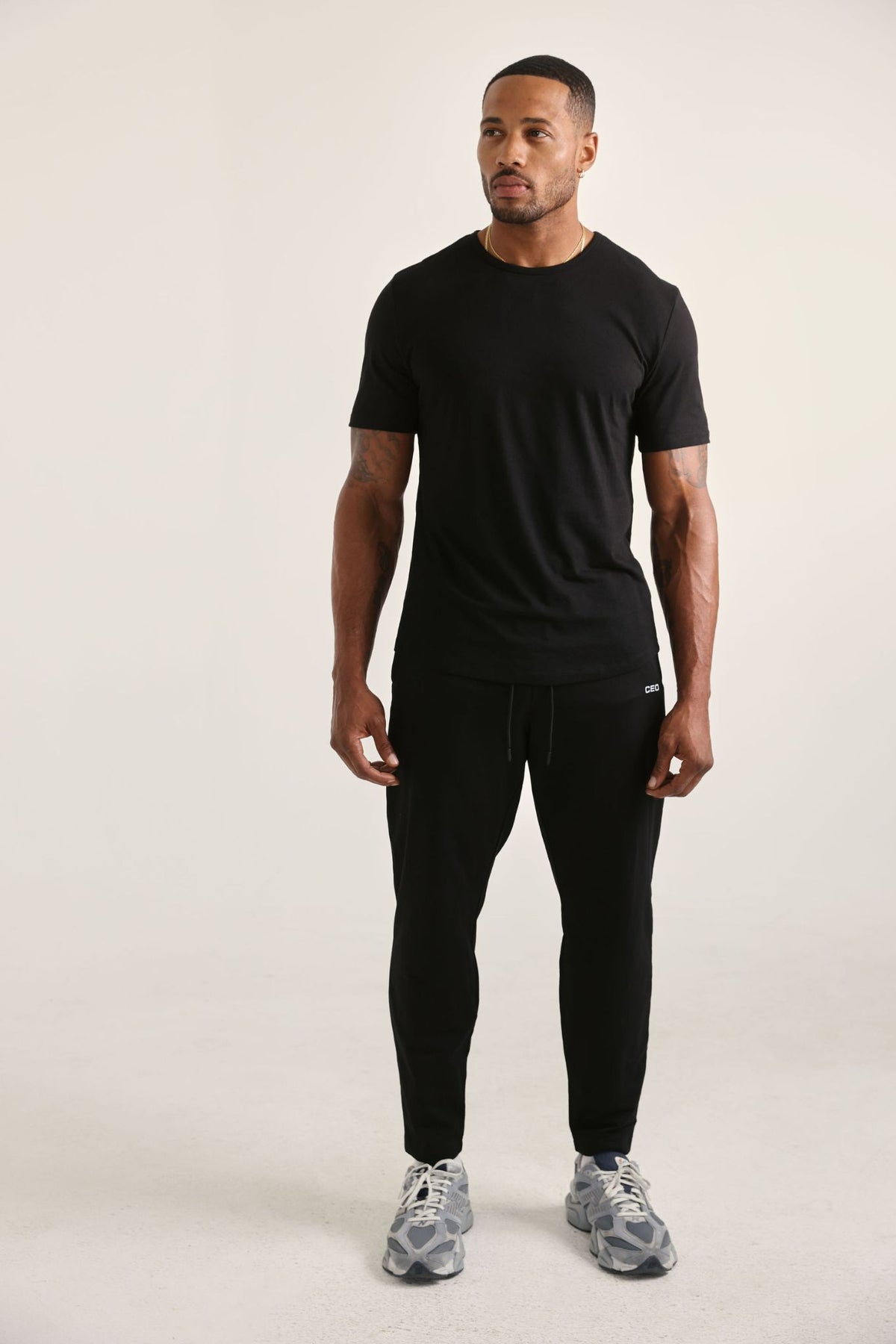 Black Essentials Active Joggers