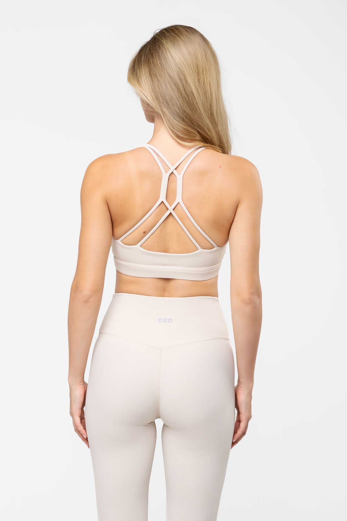 Ivory Sculpt Sports Bra