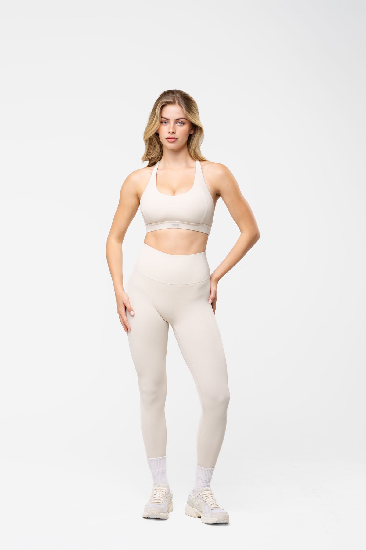 Ivory Sculpt High Rise Leggings